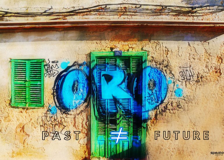 mud house with street art