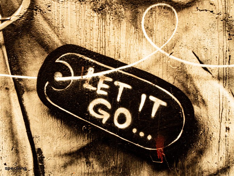 let it go street art