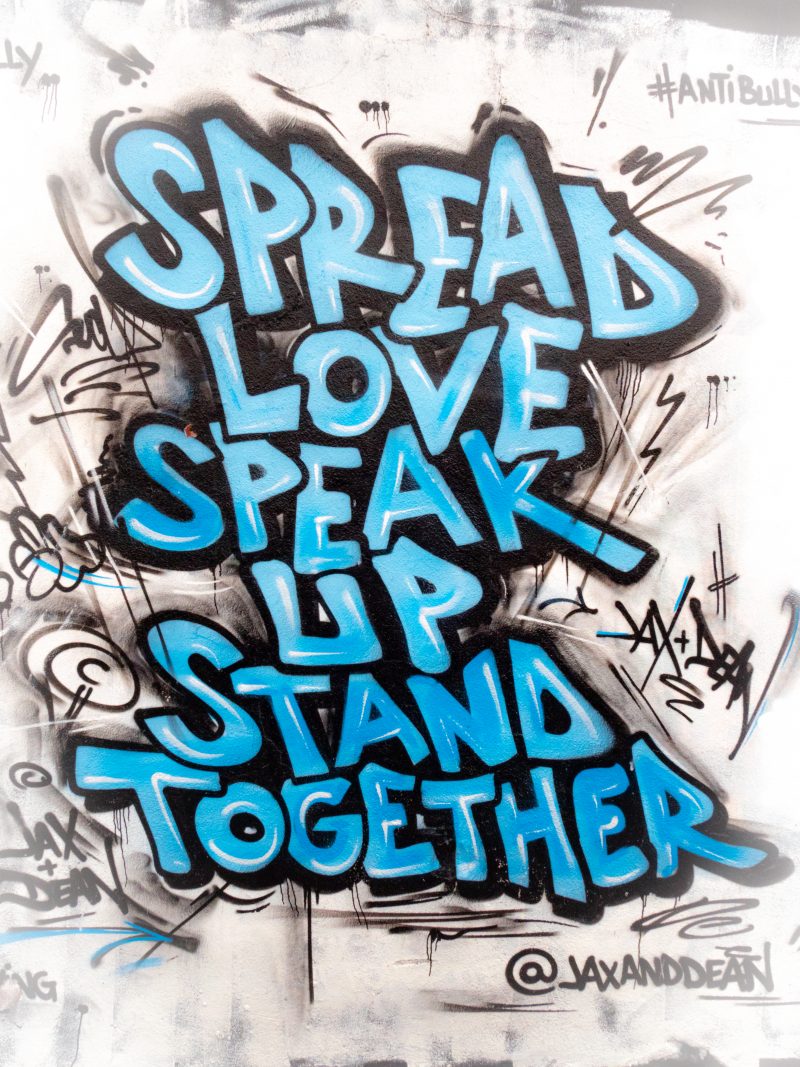 street art text